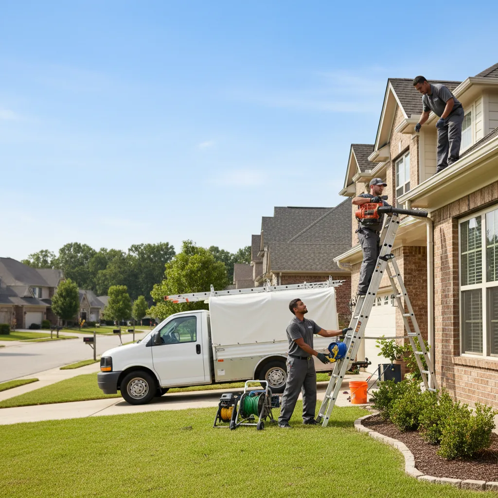 Home Gutter Service in Keyesport, IL near me